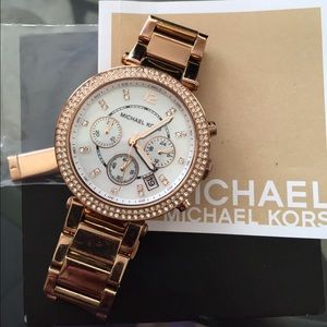 Michael Kors Rose Gold Watch